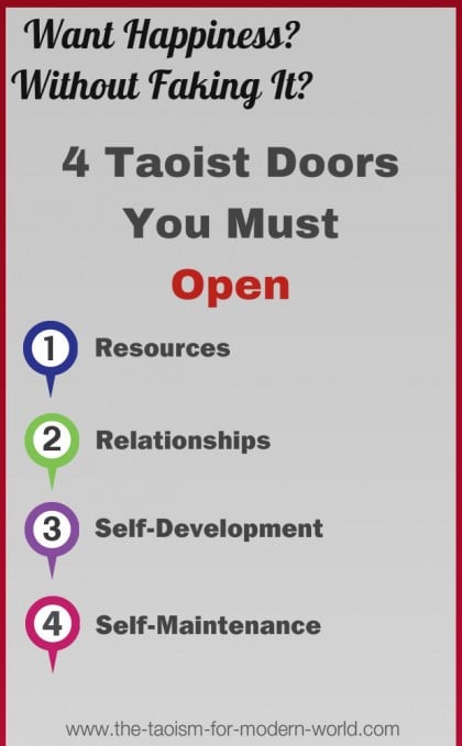4 doors of happiness through taoism