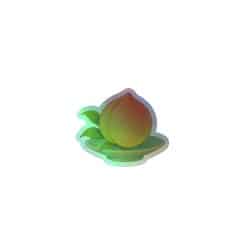 Peach of Immortality Holographic Sticker