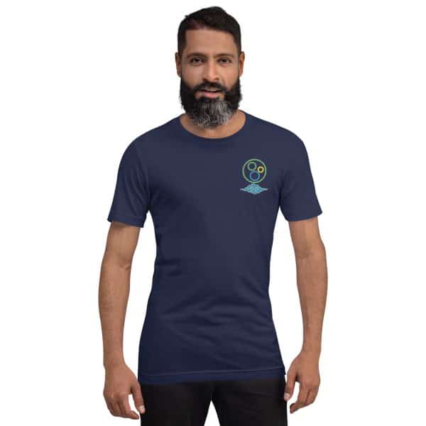 Four Ascendant Cloud Crest Tee – Subtle Taoist Symbol Shirt - Image 3